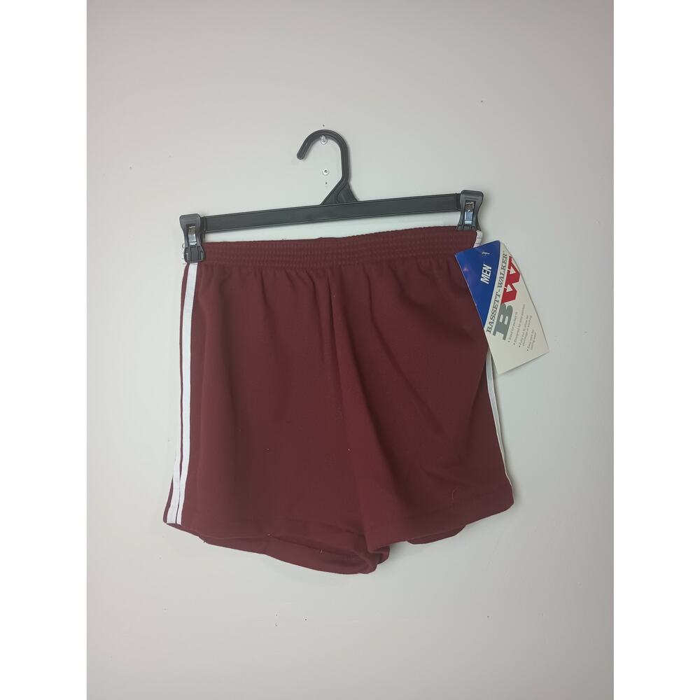 Vtg‎ Men's Bassett Walker Sweatshorts 70s 80s NWT Medium Striped Pockets